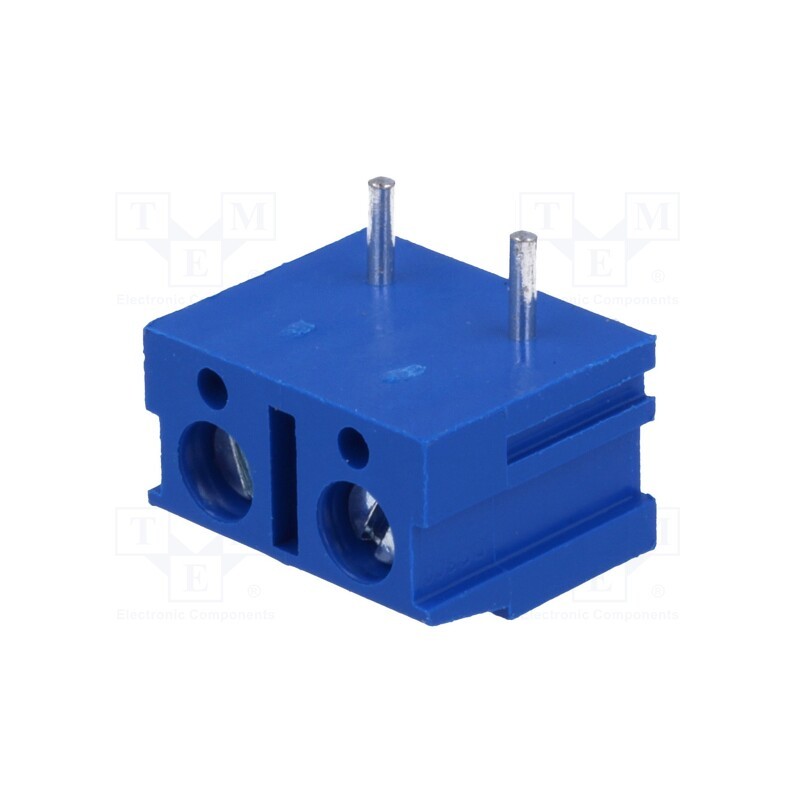 20 pcs : DG300R-7.5-02P-12-00AH - PCB terminal block, straight, 7.5mm, ways: 2, on PCBs, 2.5mm2, 10A