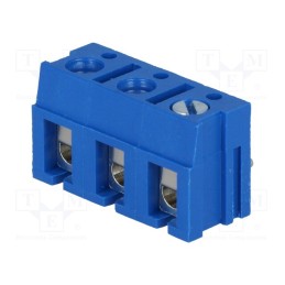 20 pcs : DG300R-7.5-03P-12-00AH - PCB terminal block, straight, 7.5mm, ways: 3, on PCBs, 2.5mm2, 10A
