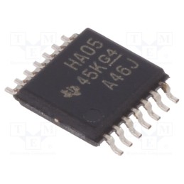 10 pcs : SN74AHC05PW - IC: digital, NOT, Ch: 6, SMD, TSSOP14, 2÷5.5VDC, -40÷85°C, , AHC