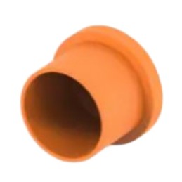 200 pcs - CAP CPC SIZE 11 RECP & 13 PLUG ORANGE