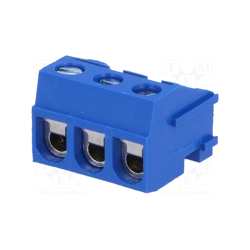 10 pcs : DG332K-5.0-03P-12-00A(H) - Pluggable terminal block, Contacts ph: 5mm, ways: 3, angled 90°