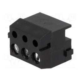 10 pcs : DG333K-3.5-03P-13-00AH - Pluggable terminal block, Contacts ph: 3.5mm, ways: 3, angled 90°