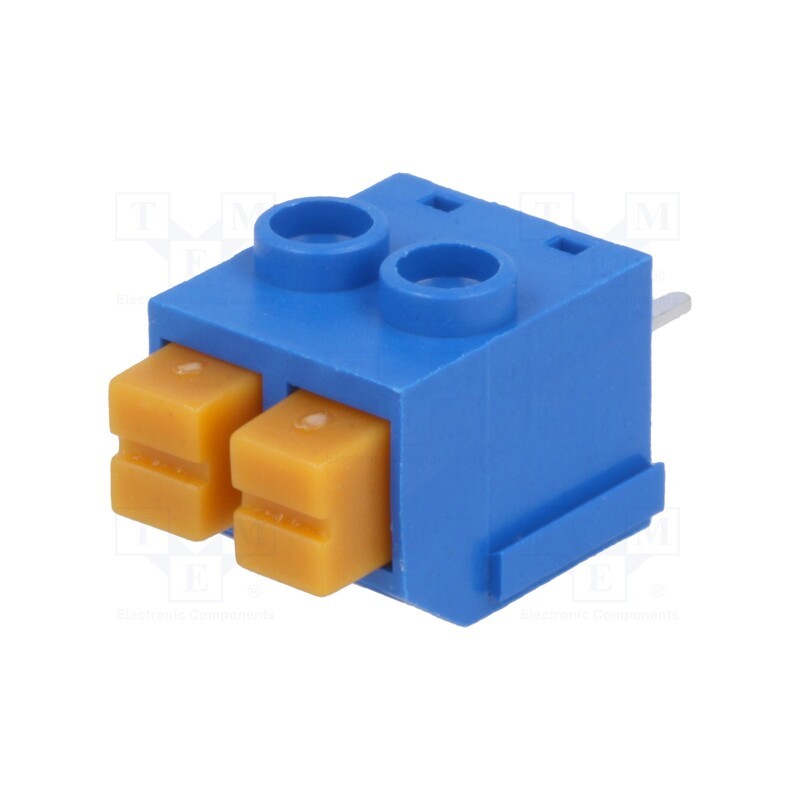 20 pcs : DG390-5.0-02P-12-00A(H) - PCB terminal block, angled 90°, 5mm, ways: 2, on PCBs, 1mm2, tinned