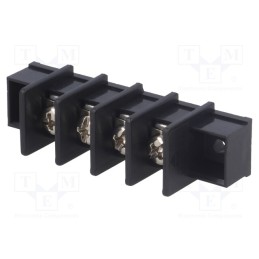 10 pcs : DG45C-A-04P-13-00A(H) - PCB terminal block, straight, 9.5mm, ways: 4, THT,screw terminal