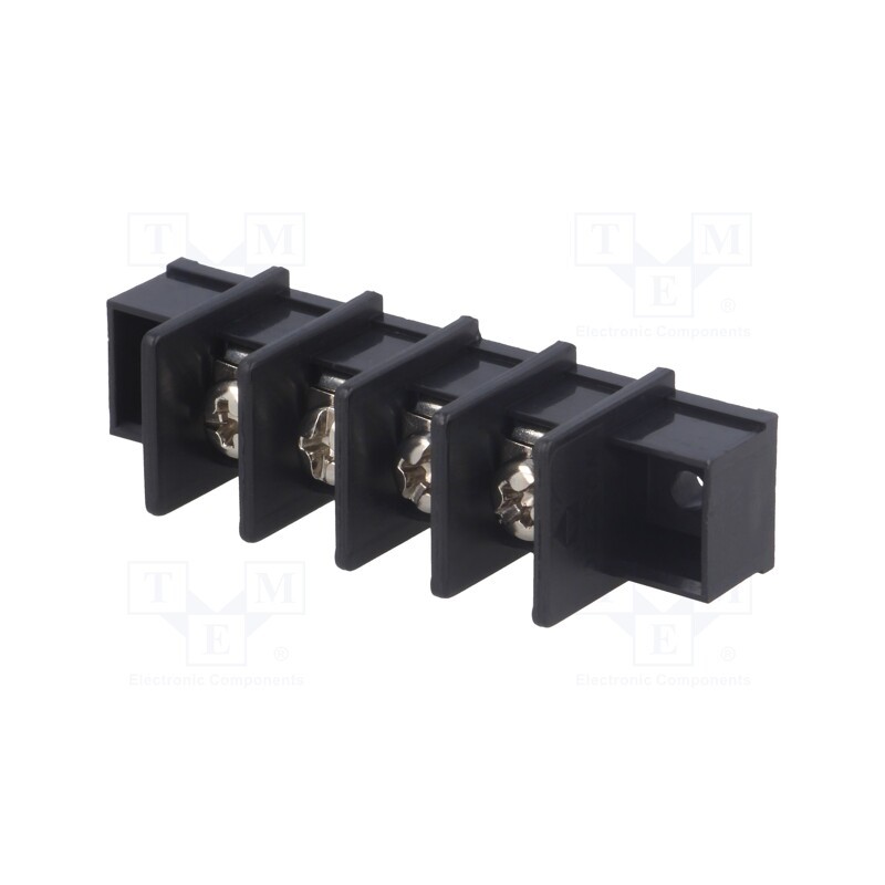10 pcs : DG45C-A-04P-13-00A(H) - PCB terminal block, straight, 9.5mm, ways: 4, THT,screw terminal