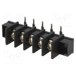 10 pcs : DG45R-A-05P-13-00A(H) - PCB terminal block, angled 90°, 9.5mm, ways: 5, 4mm2, 22AWG÷12AWG