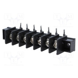 10 pcs : DG45R-A-07P-13-00A(H) - PCB terminal block, angled 90°, 9.5mm, ways: 7, 4mm2, 22AWG÷12AWG