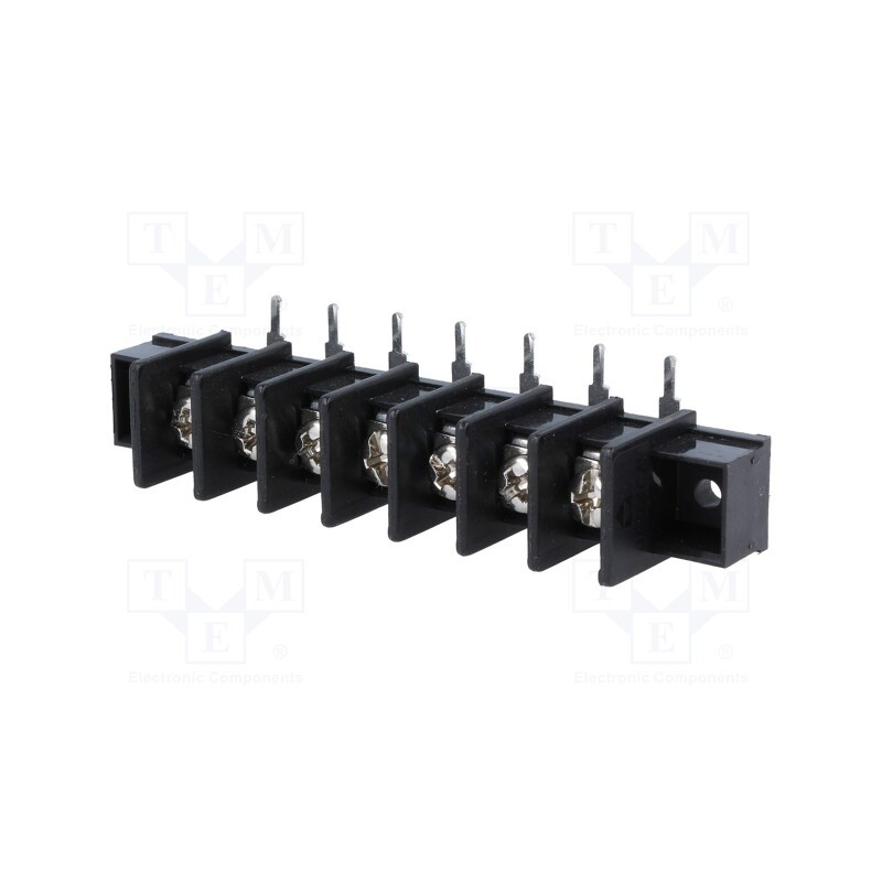 10 pcs : DG45R-A-07P-13-00A(H) - PCB terminal block, angled 90°, 9.5mm, ways: 7, 4mm2, 22AWG÷12AWG