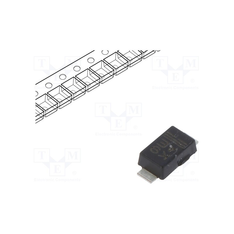 20 pcs : SMF5V0A-E3-08 - Diode: TVS, 200W, 6.4V, 21.7A, unidirectional, SMF, , eSMP®
