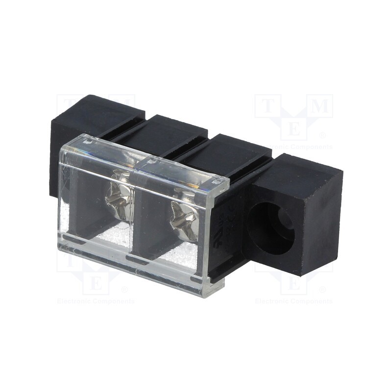 10 pcs : DG58C-A-02P-13-00A(H) - PCB terminal block, straight, 10mm, ways: 2, THT,screw terminal