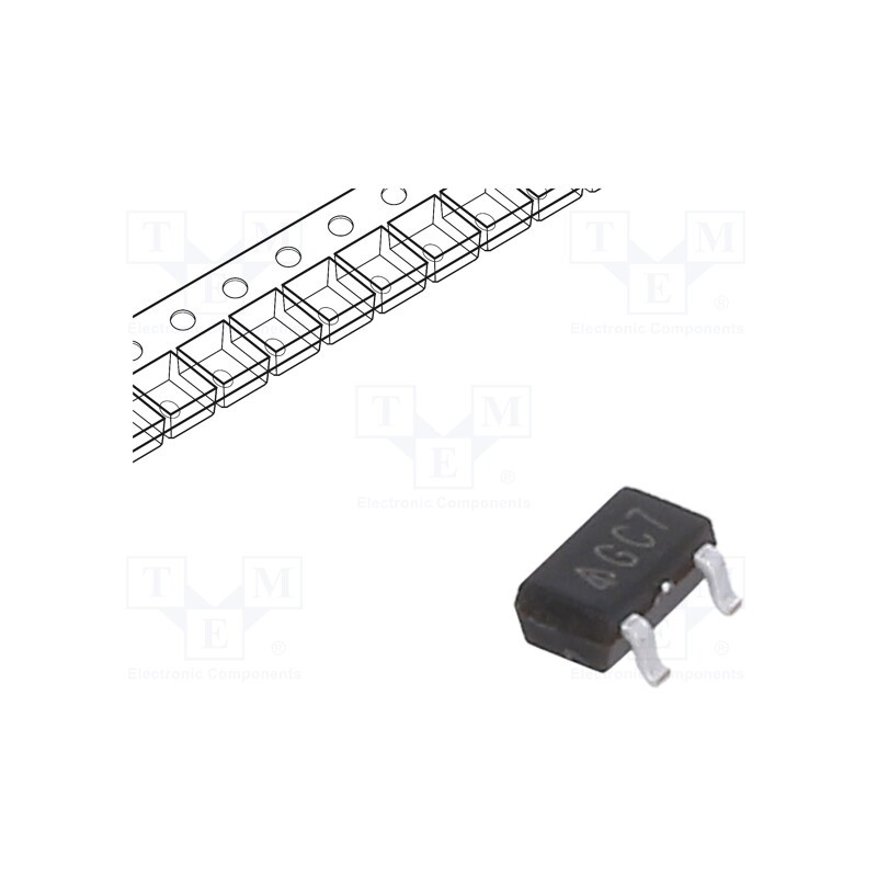 20 pcs : AP2210N-4.0TRG1 - IC: voltage regulator, LDO,linear,fixed, 4V, 0.3A, SOT23, SMD, ±2%