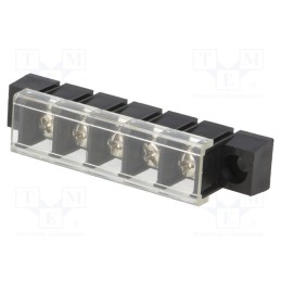 10 pcs : DG58C-A-05P-13-00A(H) - PCB terminal block, straight, 10mm, ways: 5, THT,screw terminal