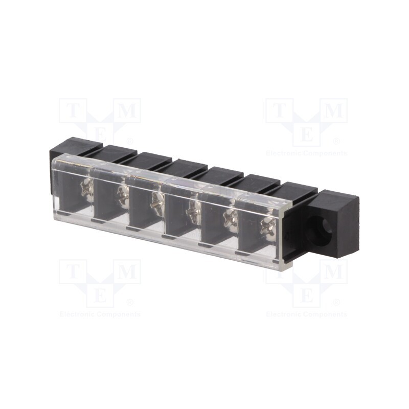 10 pcs : DG58C-A-06P-13-00A(H) - PCB terminal block, straight, 10mm, ways: 6, THT,screw terminal