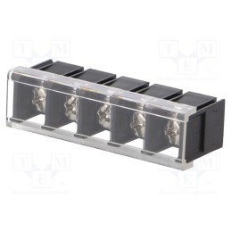 10 pcs : DG58C-B-05P-13-00A(H) - PCB terminal block, straight, 10mm, ways: 5, on PCBs, 4mm2, tinned
