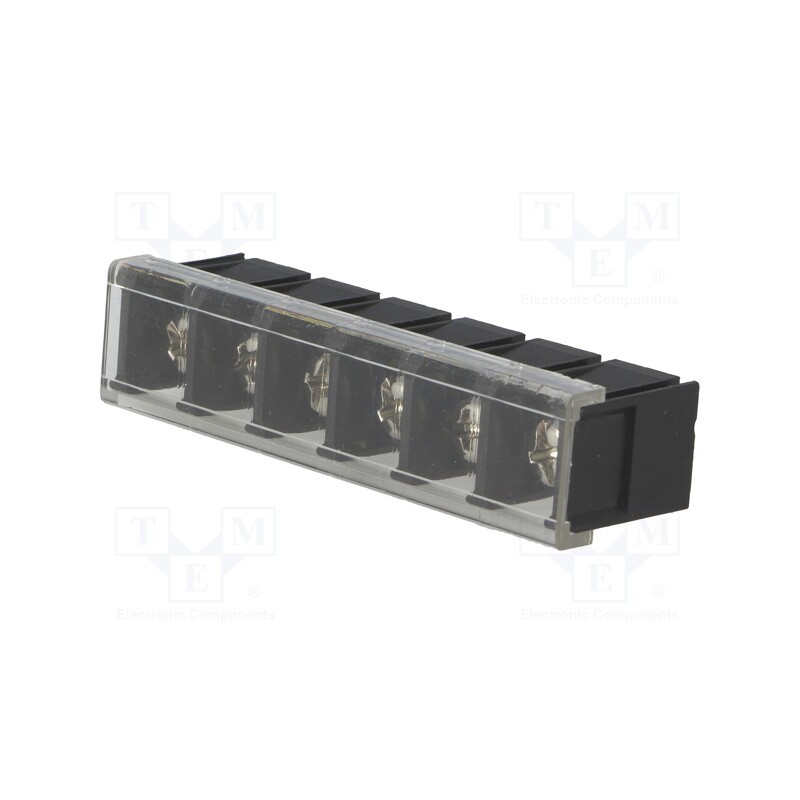 10 pcs : DG58C-B-06P-13-00A(H) - PCB terminal block, straight, 10mm, ways: 6, on PCBs, 4mm2, tinned