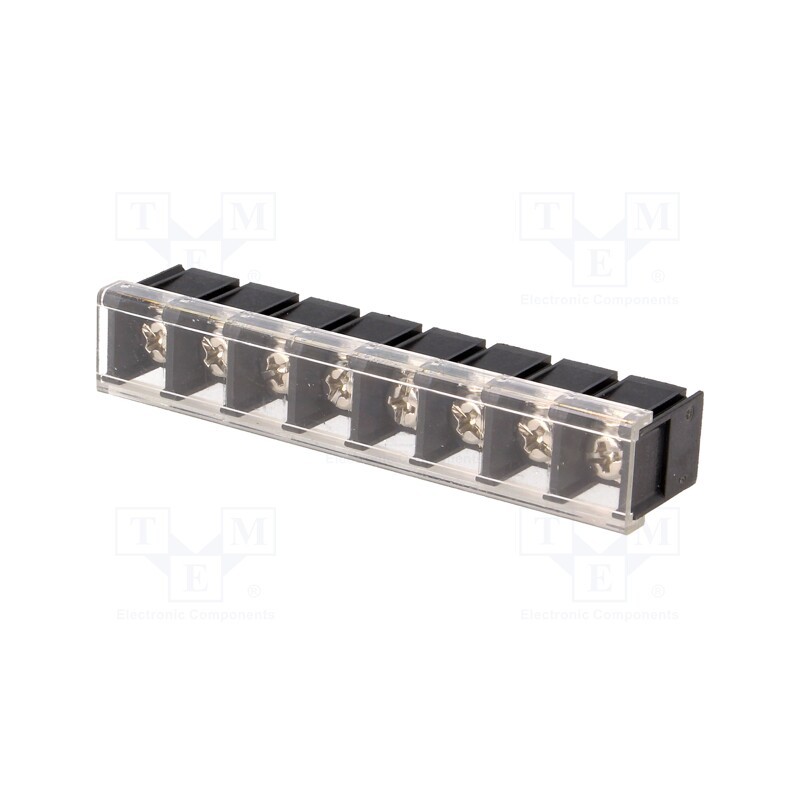 10 pcs : DG58C-B-08P-13-00A(H) - PCB terminal block, straight, 10mm, ways: 8, on PCBs, 4mm2, tinned