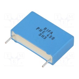 10 pcs : PHE450KD6220JR06L2 - Capacitor: polypropylene, 220nF, 26x7x16.5mm, THT, ±5%, 22.5mm