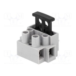 10 pcs : DG801-02P-11-00A(H) - Terminal block, screw terminal, 0.5÷2.5mm2, 250V, 6.3A, ways: 2