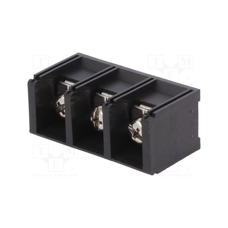 10 pcs : DG88-03P-13-10AH - PCB terminal block, straight, 16mm, ways: 3, on PCBs, 6mm2, tinned