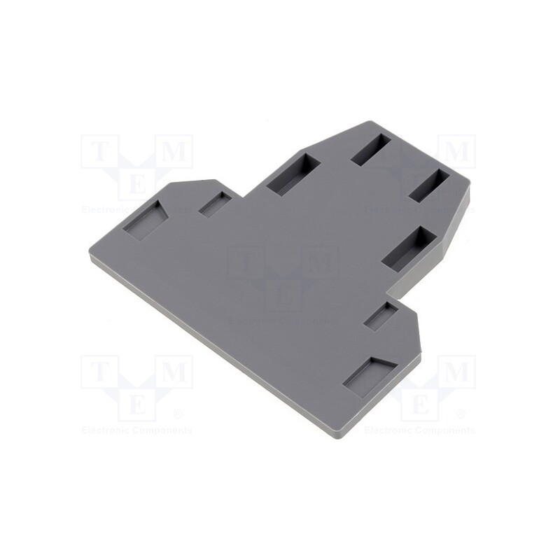 10 pcs : DG-UKK 3/5 2770817 - Top compensation plate, grey, polyamide, UKK5