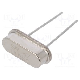 10 pcs : 13.56M-49S-SR - Resonator: quartz, 13.56MHz, ±30ppm, 20pF, THT, HC49-S