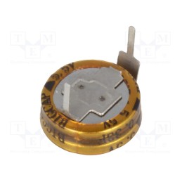 10 pcs : BCE005R5H334FBS - Supercapacitor, THT, 0.33F, 5.5VDC, ±20%, Ø11.5x6mm, -25÷70°C, EDLC