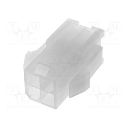 20 pcs : DMF-04-W - Plug, wire-wire, male, 4.2mm, PIN: 4, 300V, Locking: latch, -25÷85°C