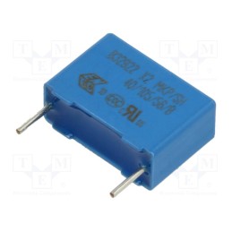 50 pcs : B32922C3224K000 - Capacitor: polypropylene, 0.22uF, THT, ±10%, 15mm, 630VDC, 305VAC