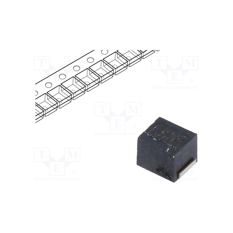 50 pcs : NLV25T-6R8J-EF - Inductor: ferrite, SMD, 1008, 6.8uH, 165mA, 2.7Ω, Q: 25, freson: 39MHz