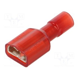 20 pcs : DNF18-250FIB-M - Terminal: flat, 6.3mm, 0.8mm, female, 0.5÷1mm2, crimped, for cable