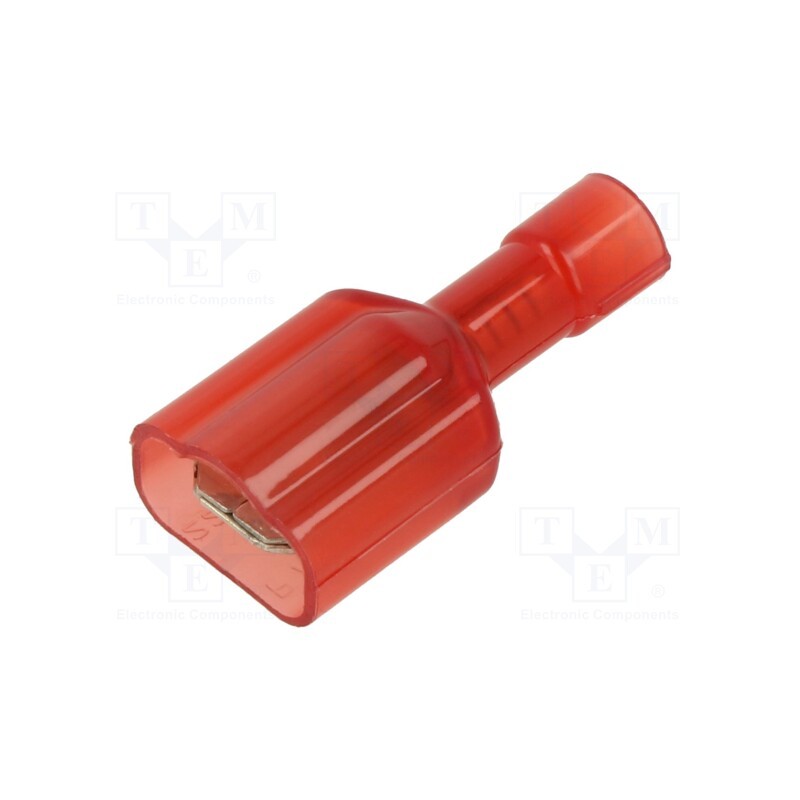 20 pcs : DNF18-250FIM-M - Terminal: flat, 6.3mm, 0.8mm, female, 0.5÷1mm2, crimped, for cable