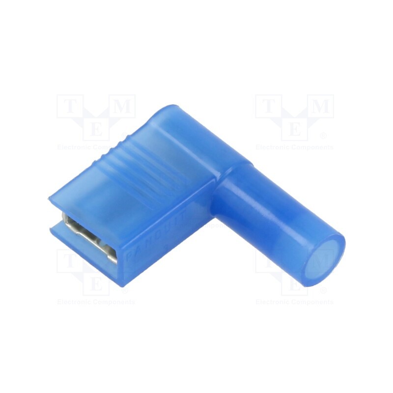 10 pcs : DNFR14-250B-M - Terminal: flat, 6.3mm, 0.8mm, female, 1.5÷2.5mm2, crimped, tinned