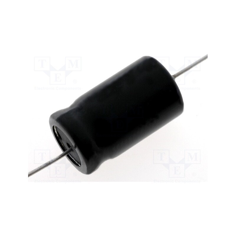 10 pcs : CEB-33/100A - Capacitor: electrolytic, bipolar, THT, 33uF, 100VDC, Ø12x30mm, ±20%