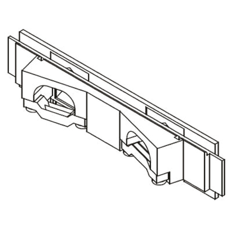 1 pcs - Harting, 09 06 Cable Insert for use with DIN 41612 Connector