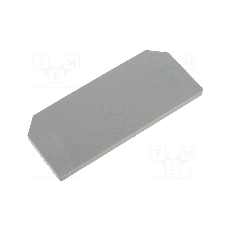 10 pcs : DP-UKK 3/5 2770794 - Bottom compenstaion plate, grey, polyamide, UKK5