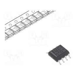 10 pcs : TL431BIDR - IC: voltage reference source, 2.495V, ±0.5%, SO8, , 100mA