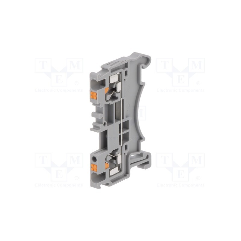 10 pcs : DS1.5-01P-11-00AH - Splice terminal: rail, 0.2÷1.5mm2, ways: 1, terminals: 2, grey, DS