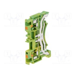 10 pcs : DS1.5-PE-01P-1C-00AH - Splice terminal: rail, 0.2÷1.5mm2, ways: 1, terminals: 2, DS, TS35