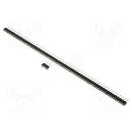 20 pcs : DS1002-01-1*13V13-JK - Socket, pin strips, female, PIN: 13, turned contacts, straight