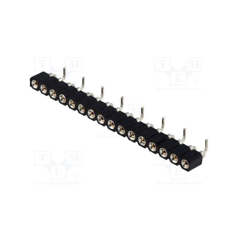 10 pcs : DS1002-01-1*16S13 - Socket, pin strips, female, PIN: 16, turned contacts, vertical