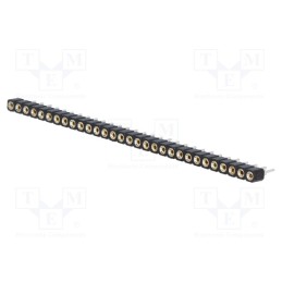 10 pcs : DS1002-01-1*30V13-JK - Socket, pin strips, female, PIN: 30, turned contacts, straight
