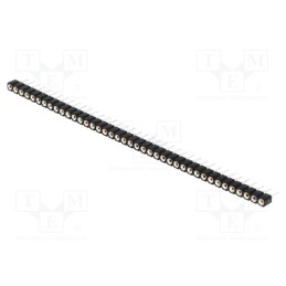 10 pcs : DS1002-01-1*40V13 - Socket, pin strips, female, PIN: 40, turned contacts, straight