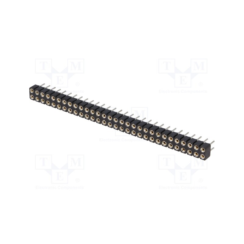 10 pcs : DS1002-01-2*30V13 - Socket, pin strips, female, PIN: 60, turned contacts, straight