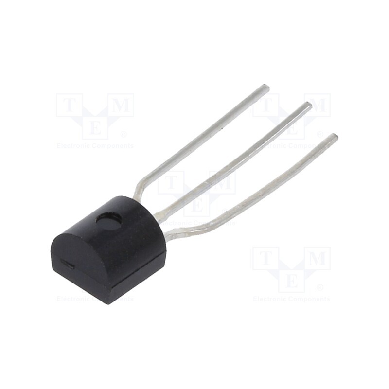 50 pcs : 2N4401TF - Transistor: NPN, bipolar, 40V, 0.6A, 0.625W, TO92