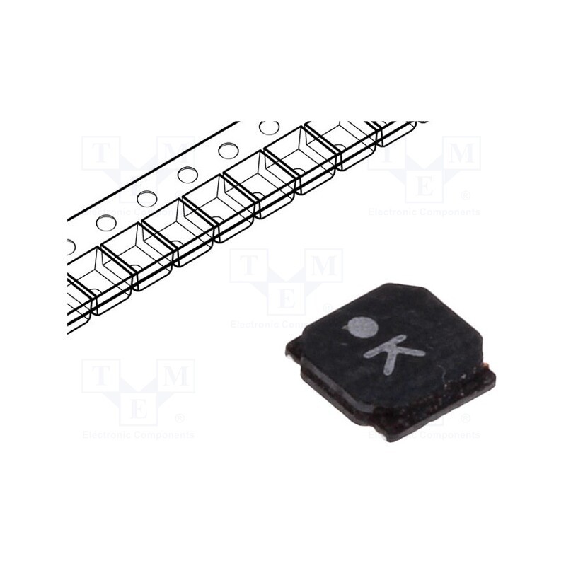 50 pcs : WLPN404010M100LB - Inductor: wire, SMD, 10uH, 750mA, 0.3Ω, ±20%, 4x4x1mm