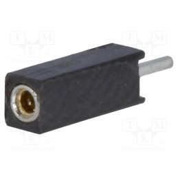 20 pcs : DS1002-03-1*1131 - Socket, pin strips, female, PIN: 1, turned contacts, straight, THT