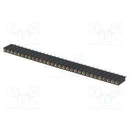 10 pcs : DS1002-03-1*30131 - Socket, pin strips, female, PIN: 30, turned contacts, straight