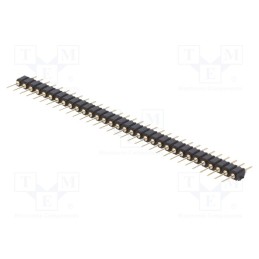 10 pcs : DS1004-1X32F1-2 - Pin header, pin strips, male, PIN: 32, straight, 2.54mm, THT, 1x32