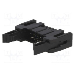 10 pcs : DS1011-10SBSIB7-B - Socket, IDC, male, PIN: 10, straight, with ejector, THT, gold-plated