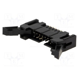 10 pcs : DS1011-14SBSIB7-B - Socket, IDC, male, PIN: 14, straight, with ejector, THT, gold-plated